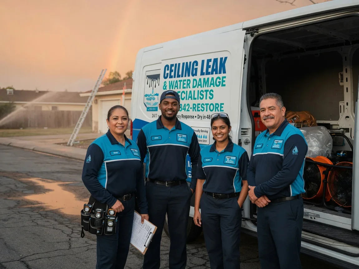 Ceiling Leak Cleanup company in Pioneer, OH