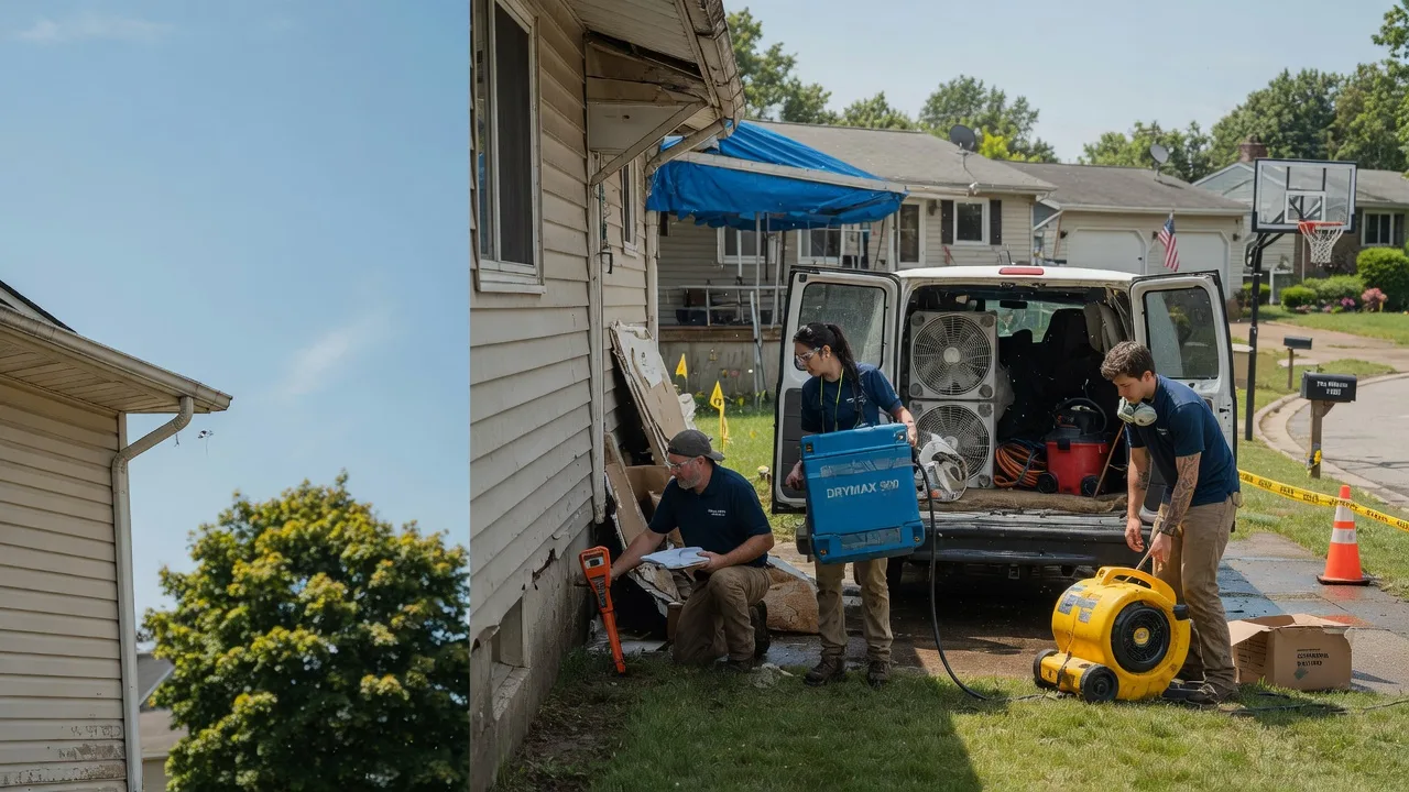 Ceiling Leak Cleanup in Pioneer, OH near me